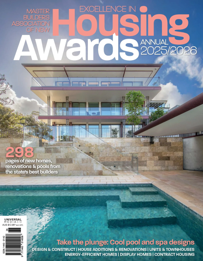 Master Builders NSW – Excellence in Housing Awards – Annual 2025/2026